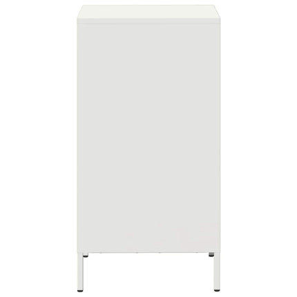 Skänk vit 35x39x73,5 cm kallvalsat stål