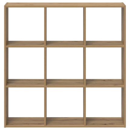 Bokhylla ek 102x32x102 cm konstruerat trä