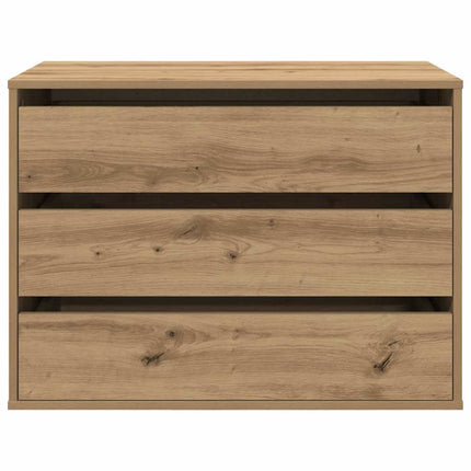 Byrå ek 80x41x58 cm konstruerat trä