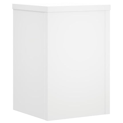 Växtställ 2 st vit 20x20x30 cm konstruerat trä