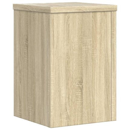 Växtställ 2 st sonoma ek 20x20x30 cm konstruerat trä