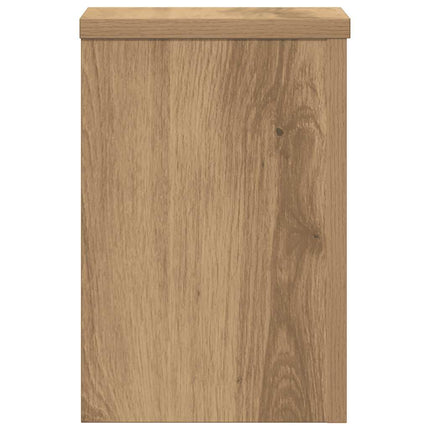 Växtställ 2 st ek 20x20x30 cm konstruerat trä