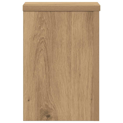 Växtställ 2 st ek 20x20x30 cm konstruerat trä