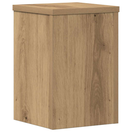 Växtställ 2 st ek 20x20x30 cm konstruerat trä