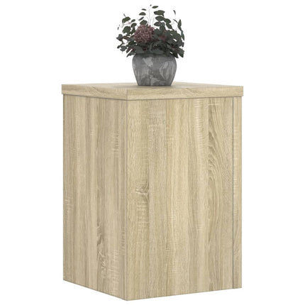 Växtställ 2 st sonoma ek 25x25x35 cm konstruerat trä