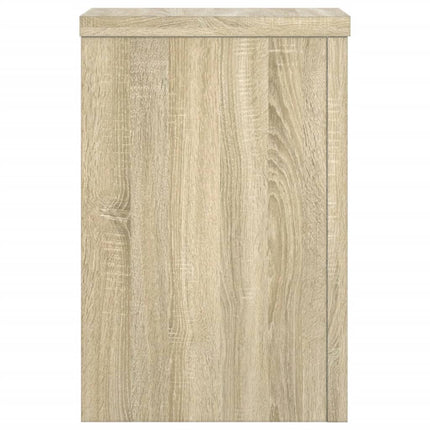Växtställ 2 st sonoma ek 25x25x35 cm konstruerat trä