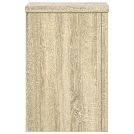 Växtställ 2 st sonoma ek 25x25x35 cm konstruerat trä