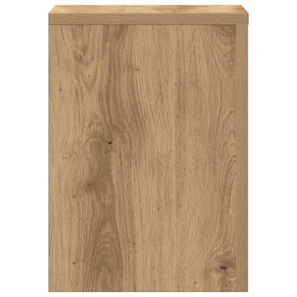 Växtställ 2 st ek 25x25x35 cm konstruerat trä