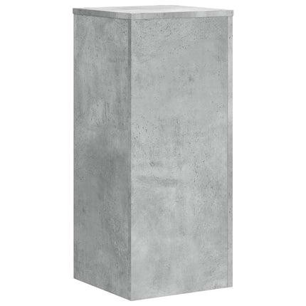 Växtställ 2 st betonggrå 30x30x70 cm konstruerat trä