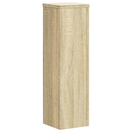 Växtställ 2 st sonoma ek 17x17x60 cm konstruerat trä