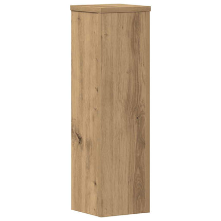 Växtställ 2 st ek 17x17x60 cm konstruerat trä