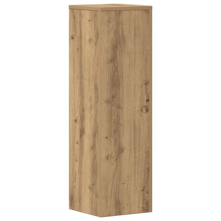 Växtställ 2 st ek 25x25x80 cm konstruerat trä