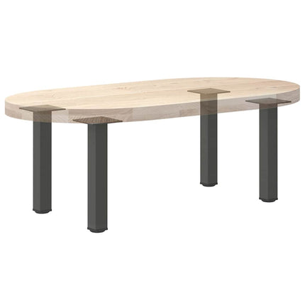 Soffbordsben 4 st antracit 30-32 cm stål