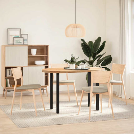 Konsolbordsben 4 st svarta 72-74 cm stål