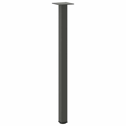 Konsolbordsben 4 st antracit 72-74 cm stål