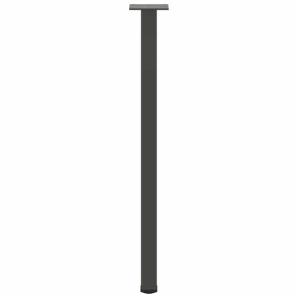 Konsolbordsben 4 st antracit 72-74 cm stål