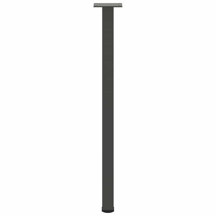 Konsolbordsben 4 st antracit 72-74 cm stål