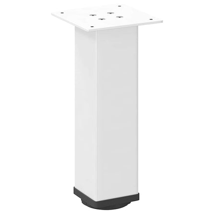 Soffbordsben 4 st vita 30-32 cm stål