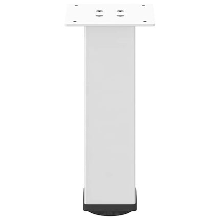 Soffbordsben 4 st vita 42-44 cm stål