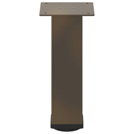 Soffbordsben 4 st naturstål 42-44 cm stål