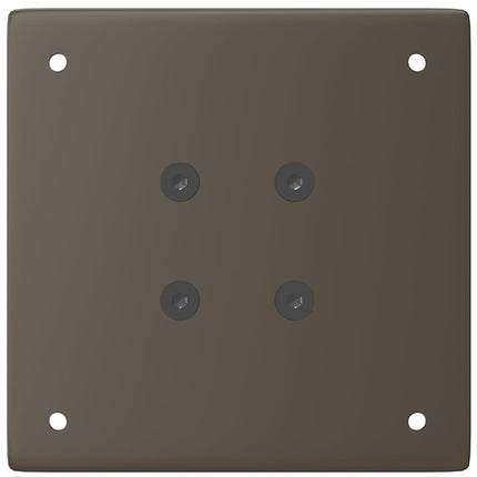 Soffbordsben 4 st naturstål 42-44 cm stål