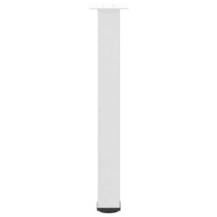 Konsolbordsben 4 st vita 72-74 cm stål