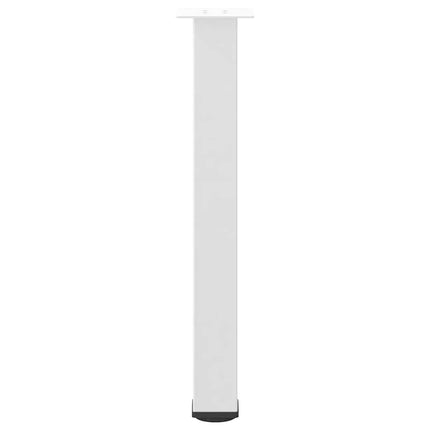 Konsolbordsben 4 st vita 72-74 cm stål