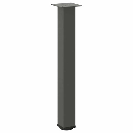 Konsolbordsben 4 st antracit 72-74 cm stål
