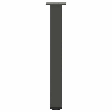 Konsolbordsben 4 st antracit 72-74 cm stål