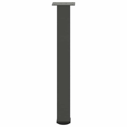 Konsolbordsben 4 st antracit 72-74 cm stål