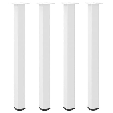 Barbordsben 4 st vita 100-102 cm stål