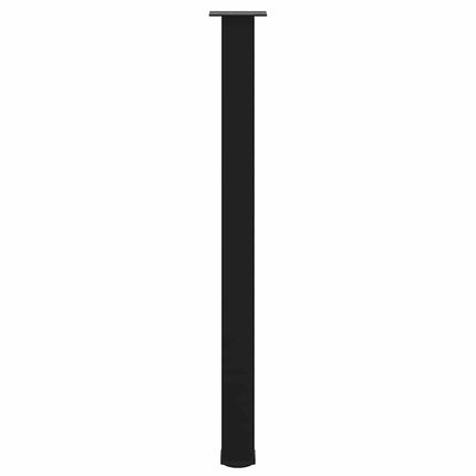 Barbordsben 4 st svarta 110-112 cm stål