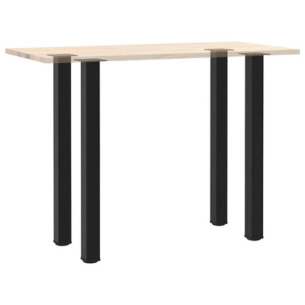 Barbordsben 4 st svarta 110-112 cm stål