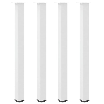 Barbordsben 4 st vita 110-112 cm stål