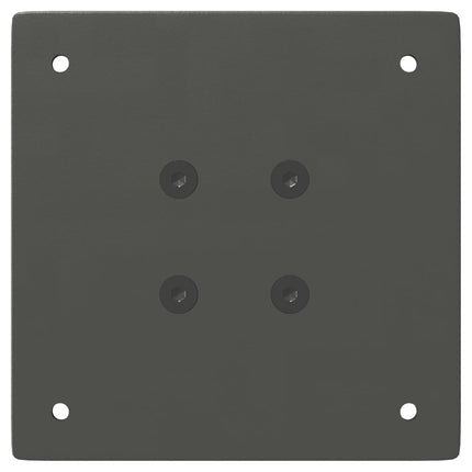 Barbordsben 4 st antracit 110-112 cm stål