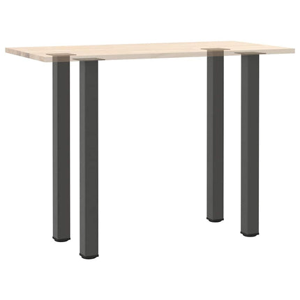 Barbordsben 4 st antracit 110-112 cm stål