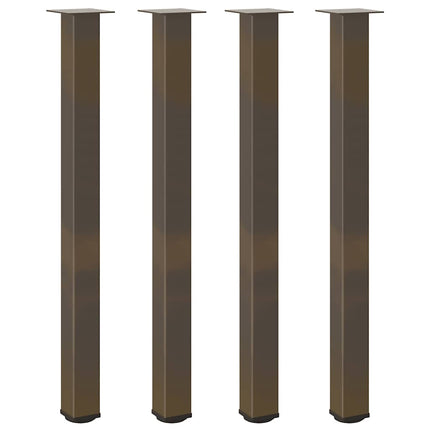 Barbordsben 4 st naturstål 110-112 cm stål