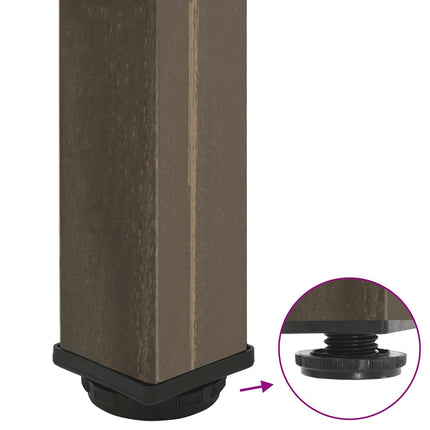 Barbordsben 4 st naturstål 110-112 cm stål