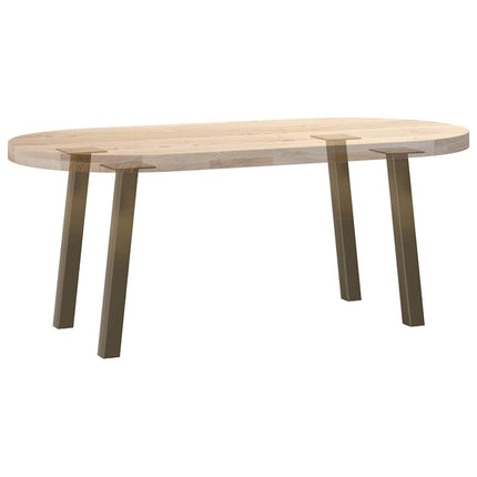 Soffbordsben 4 st naturstål 30 cm stål