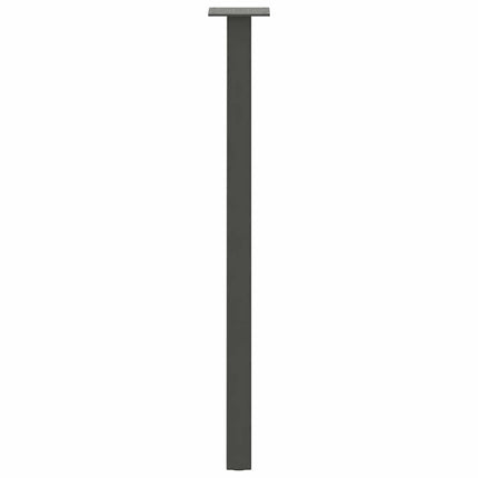 Konsolbordsben 4 st antracit 72 cm stål