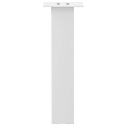 Soffbordsben 4 st vita 30 cm stål