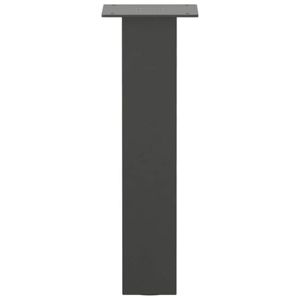 Soffbordsben 4 st antracit 30 cm stål