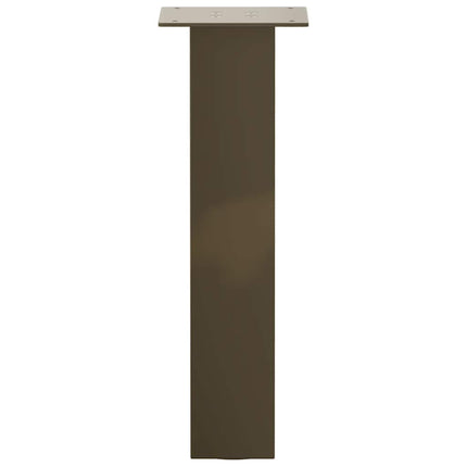 Soffbordsben 4 st naturstål 30 cm stål