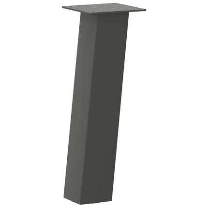 Soffbordsben 4 st antracit 42 cm stål
