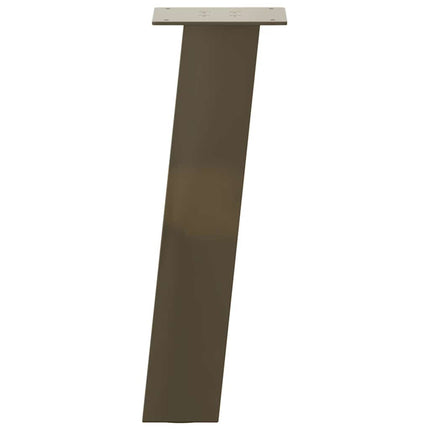 Soffbordsben 4 st naturstål 42 cm stål