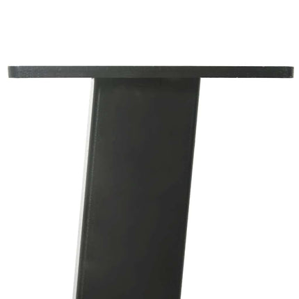Konsolbordsben 4 st antracit 72 cm stål