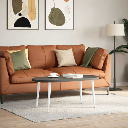 Soffbordsben koniska 4 st vita 30-31 cm stål