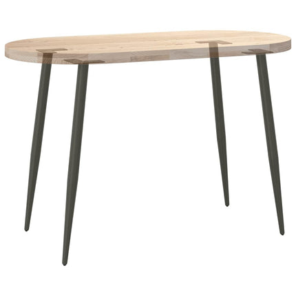 Konsolbordsben konisk form 4 st antracit 72-73 cm stål
