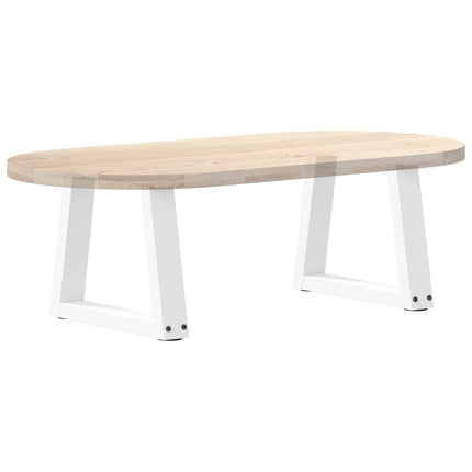 Soffbordsben V-formade 2 st vita 30x(30-31,3) cm stål