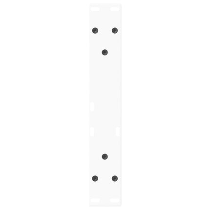 Soffbordsben V-formade 2 st vita 40x(30-31,3) cm stål